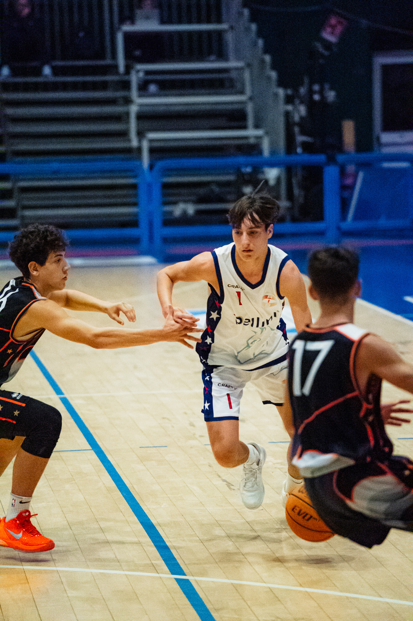 Filippo Dal Cero, leader dell'Assigeco UNder-17 Eccellenza